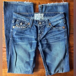 Big Star LIV Low Rise Bootcut Y2K Jeans 28 Long